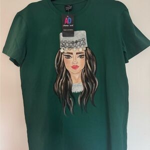 Armenian shirt with Painted Woman